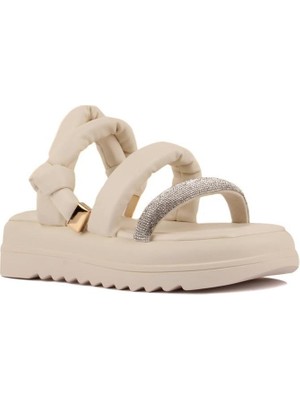 Guja 24Y374 Kadın Sandalet Beyaz 36-40