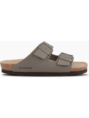 Genuins Kadın Terlik Hawaıı G104361 Genuins Vegan Stone