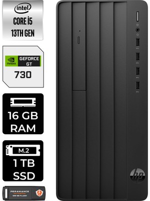 Hp Pro Tower 290 G9 Intel Core I5 13500 16GB 1tb SSD GT730/4GB W11P 8T2W9ES Masaüstü Bilgisayar & Per4 USB Bellek 8T2W9ESP413