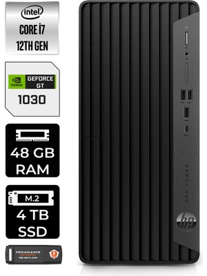 Hp Pro Tower 400 G9 Intel Core I7 12700 48GB 4tb SSD GT730/4GB W11H 6U3M9EA Masaüstü Bilgisayar & Per4 USB Bellek 6U3M9EAP395