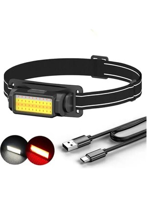 Watton WT-650 Şarjlı Kafa Lambası 50 Cob LED 300 Lümen 5 Mod Aydınlatma