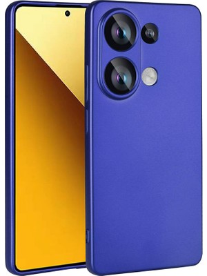 Case 4u Xiaomi Redmi Note 13 Pro 4g Kılıf Premier Silikon Kapak Saks Mavisi