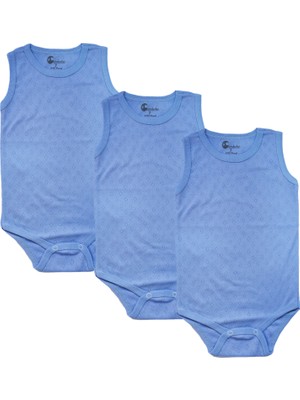 CemBebe Kız Erkek Çocuk Alttan Çıtçıtlı Body Özel Gereksinimli Çocuklar Zıbın (3 Adet) Büyük Çocuk Badi