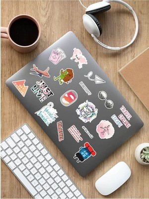 Sweet Twins - Travel Laptop Notebook Tablet Sticker Set 2