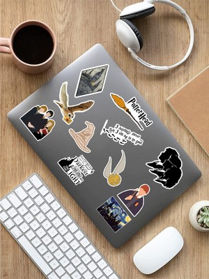 Sweet Twins Harry Potter Temalı Laptop Notebook Tablet Sticker Set