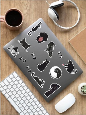 Sweet Twins Vsco Black Laptop Notebook Tablet Sticker Set 2