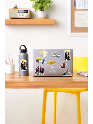 Sweet Twins - How I Met Your Mother Temalı Laptop Notebook Tablet Sticker Set 2