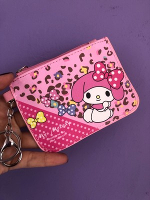 Syn İletişim My Melodi Melody Sanrio Y2K Cüzdan Kartlık Anahtarlık Çanta Süsü En 12 cm Boy 9 cm