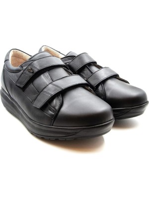 Dr.Comfort 10200 Ortopedik&Therapeutic Afo Rocker Bottom Erkek Deri Ayk. Siyah