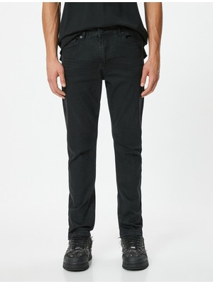 Koton Slim Fit Kot Pantolon - Brad Jean