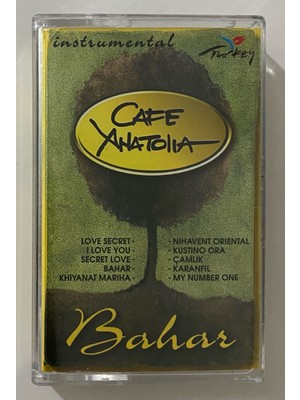 Cafe Anatolia Kaset (Orjnal Dönem Baskı Kaset)