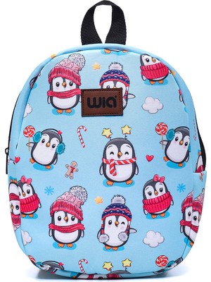 Wia Eğlenceli Baskı Tek Bölmeli Kreş Çanta