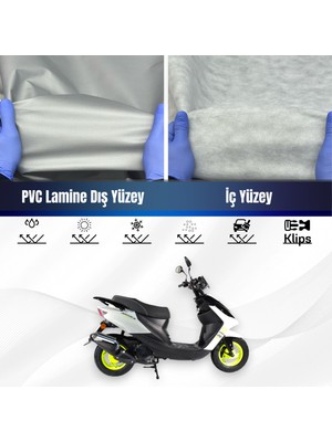 Ultra Shop Arora Ar 50-11 Ares Motosiklet Branda Su Geçirmez Motor Brandası