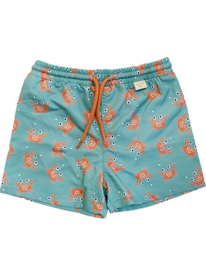 Miela Kids Uv Korumalı Crazy Crab Şort Mayo