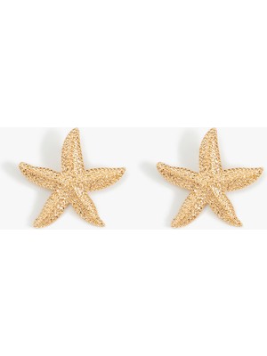 Koton Deniz Yıldızı Küpe Çelik Karışımlı