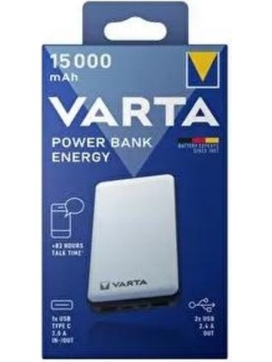 Varta 57977 Energy 15000 Mah Powerbank Taşınabilir Şarj Aleti