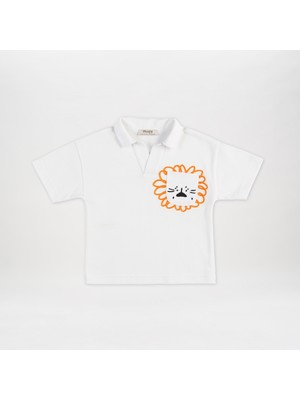 Panço Erkek Bebek Yakalı Pike T-Shirt