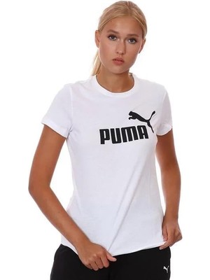 Puma Ess Logo Kadın Tişört 58677402