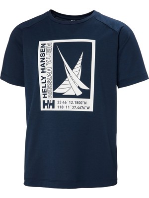 Helly Hansen Jr Port Çocuk Kısa Kollu T-Shirt