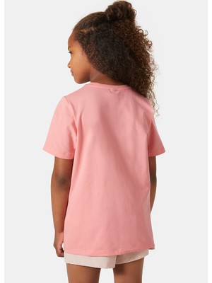 Helly Hansen Jr Logo Çocuk Kısa Kollu T-Shirt