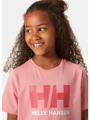 Helly Hansen Jr Logo Çocuk Kısa Kollu T-Shirt