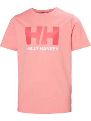 Helly Hansen Jr Logo Çocuk Kısa Kollu T-Shirt