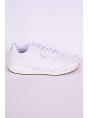 Puma 384855-05 St Runner V3 L Erkek Beyaz-Beyaz Spor Ayakkabı