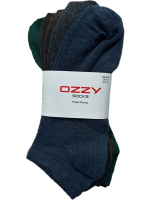 Ozzy Socks 8 Çift Ekonomik Pamuklu  Erkek Patik