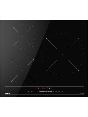 Teka - Ibc 63100 Bf  - Ankastre Cam Seramik Indüksiyonlu Ocak - 7400 W - Siyah - 60 cm - 112520032