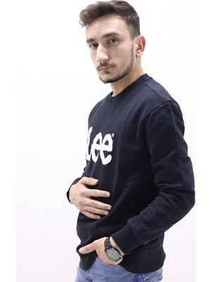 Lee L80XTJ01 Erkek Siyah Sweatshirt