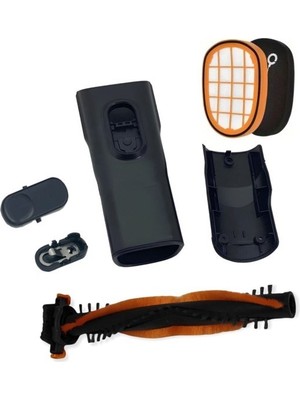 Philips XC7043 Tamir Kiti(Metal Yaylı Buton), Filtre  ve Başlık Fırçası