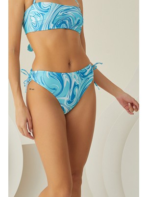 Loya Mavi Strom Tek Alt Bikini