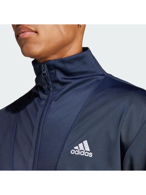 Adidas IR8205 Small Logo Tricot Track Suit Erkek Siyah Eşofman Takımı