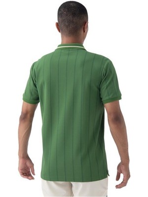 Yonex Polo Yaka Tshirt Zeytin Yeşili Erkek 10585N