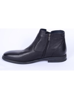 Pierre Cardin 1196063 Siyah Erkek Deri Bot