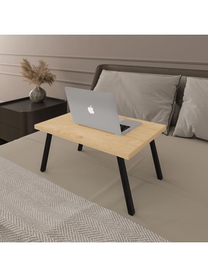 Asra Trend Modern Katlanır Laptop Yemek Çalışma Masası %100 MDF Çok Amaçlı Sehpa Masa
