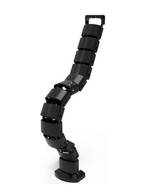 Dizaynaks Kablo Toplayıcı Sipiral Omurga Siyah