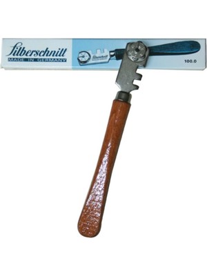 Bohle Silberschnitt Ahşap Saplı Cam Kesme Elması Çok Amaçlı Kullanım İçin