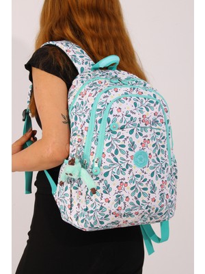 Byhakan EBA-8812 Klinkır Okul Çantası Sırt Çanta Günlük Gezi Spor Seyahat Tatil Çok Gözlü Laptop Bölmeli