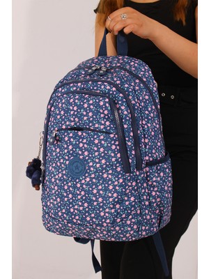 Byhakan EBA-8812 Klinkır Okul Çantası Sırt Çanta Günlük Gezi Spor Seyahat Tatil Çok Gözlü Laptop Bölmeli