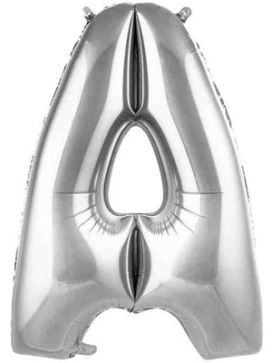 Ürün Limanı A Harfi 36 cm Gümüş Folyo Balon