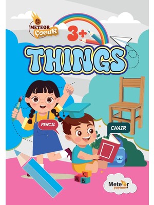 Things Türkçe – İngilizce Boyama Kitabı