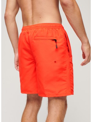 Superdry Turuncu Erkek Şort Mayo M3010236A2LN_SPORT Graphıc 17 Swım