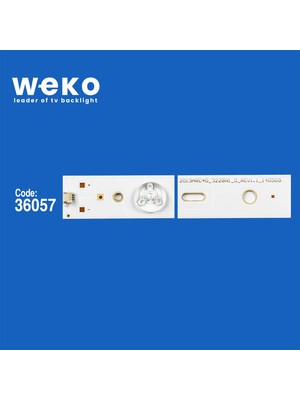 Weko WKSET-6058 36057X8 2013ARC40-3228-ZCC606 8 Adet LED Bar (Alüminyum Tabanli) Lucest Yeni