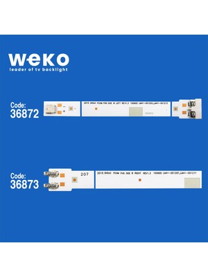 Weko WKSET-6083 36872X4 36873X4 L1_N5K_D3_FAM_L4/R3 8 Adet LED Bar Lucest Yeni