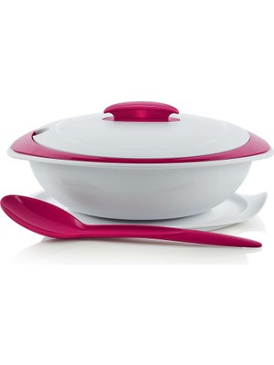Tupperware Şık Servis Tabak 1.5l Vişne