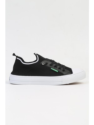 Benetton Benetton® Ithal Kadın Siyah Spor Ayakkabı BNI-10233