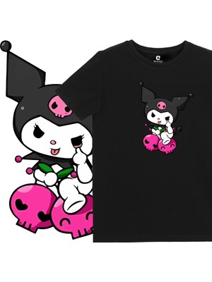 EZ Design Kuromi Baskılı Tshirt