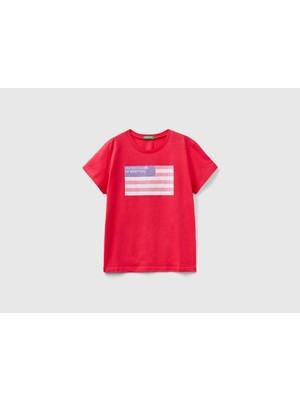 Unıted Colors Of Benetton Kız Çocuk Tshirt 3I1XC10H8