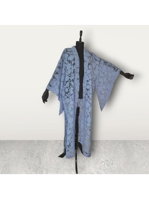 Satu Design Kimono Baby Blue Flower Kimono